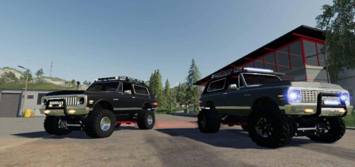 Мод авто K30 Blazer v1.0 Farming Simulator 2019