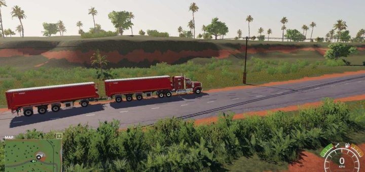 Мод прицеп Krampe SB3060 with trailer hitch v1.0 FS19