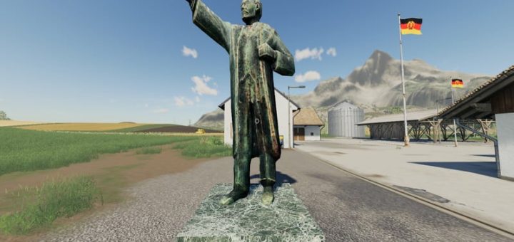 Мод Lenin statue V 0.9 Фермер Симулятор 2019