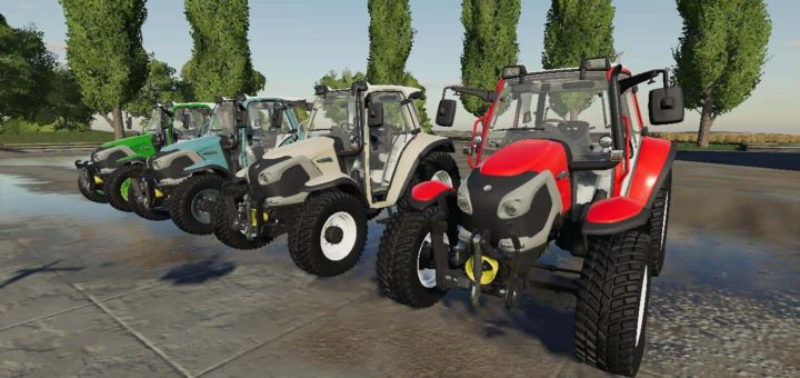 Мод трактор Lindner Lintrac 90 v1.0 Farming Simulator 19