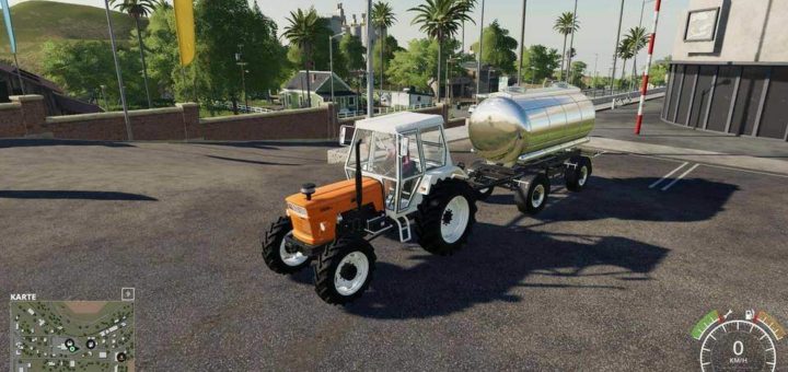 Мод Lizard MKS8 Flussigdunger/Herbizid Anpassung v1.0 FS19