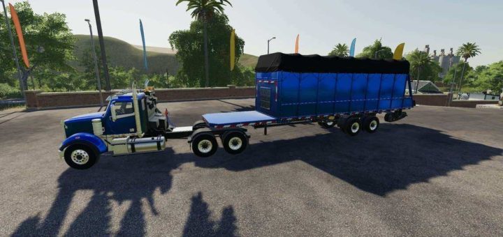 Мод прицеп Lizard Module X Gamling Edition v1.0.0.0 FS19
