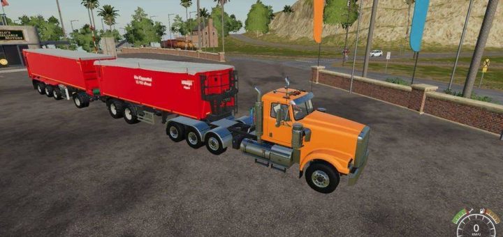 Мод грузовик Lizard Trucks v1.0.0.3 Farming Simulator 19