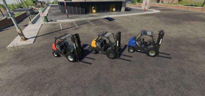 Мод погрузчик Manitou MC 18-4 v1.0.0.0 Farming Simulator 19