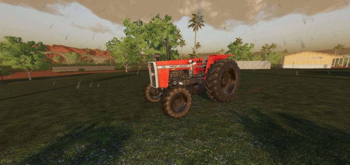Мод трактор Massey Ferguson 265 v1.0 Farming Simulator 19
