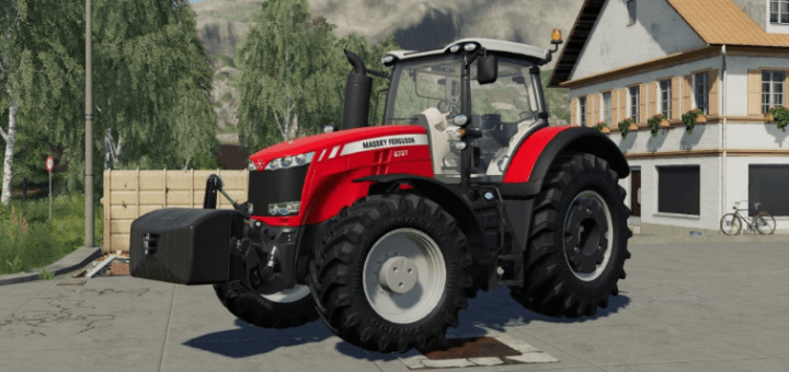 Мод трактор Massey Ferguson 8700 BY HOMI V 1.0.0.0 FS19