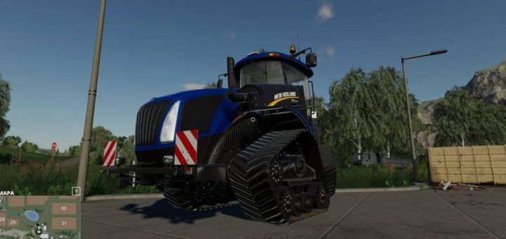 Мод трактор New Holland T9 Smart Trax V1.0.0.0 FS19