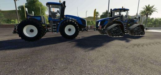 Мод трактора New Holland T9 v1.0.0.19 Farming Simulator 19