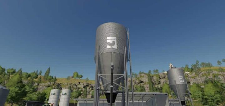 Мод PLACEABLE SEED FERTILIZER FOOD STATIONS V1.0.0.0 FS19