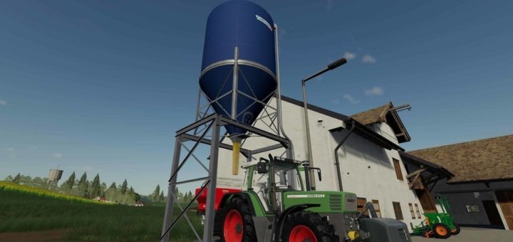 Мод Placable fertilizer silo v1.0.0.0 Farming Simulator 19