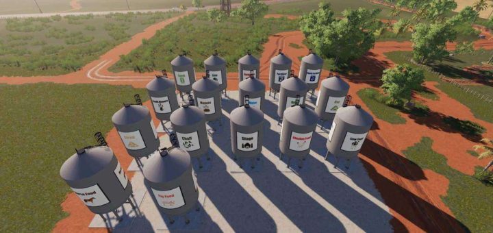 Мод Placeable Refill Stations v1.0.0.0 Farming Simulator 19