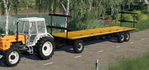 Мод прицеп Plateau Litoralle V1.0.0.0 Farming Simulator 19