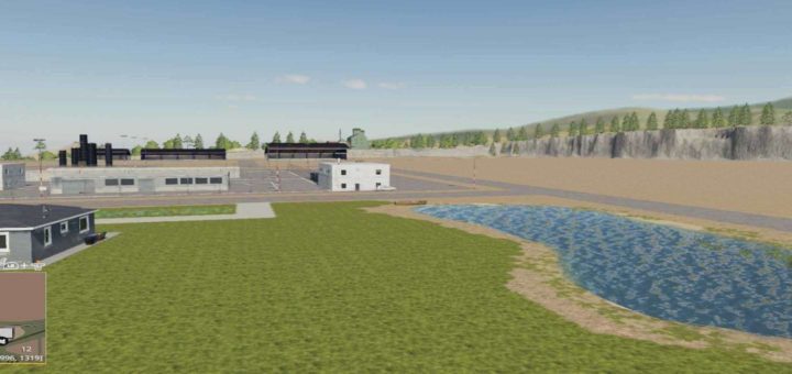 Мод карта Ravenport Canyon v1.0 Farming Simulator 19