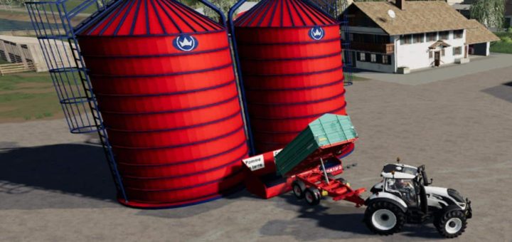 Мод хранилище Red Silo 1.0 Farming Simulator 19