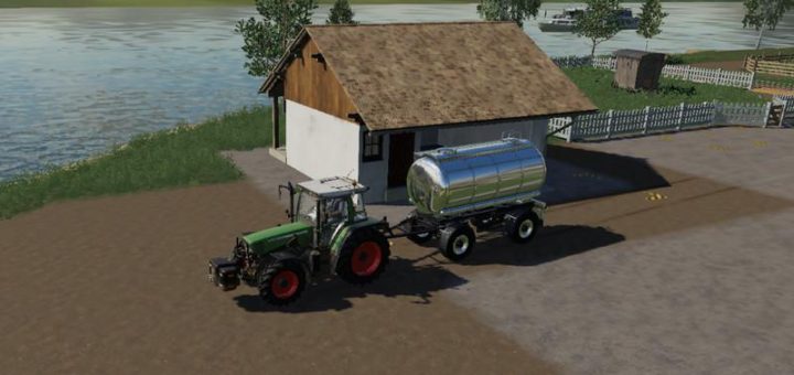 Мод Sales point for milk and eggs v1.0 Farming Simulator 19