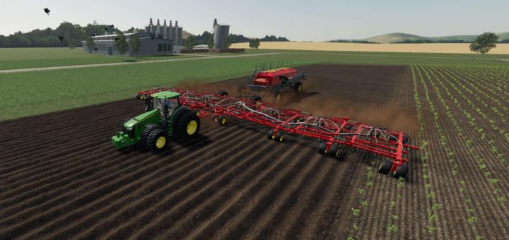 Мод сеялка Seed HAwk Pack v1.0 Farming Simulator 19
