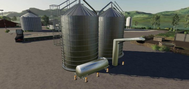 Мод хранилище Silo GSI v1.0.0.0 Farming Simulator 19