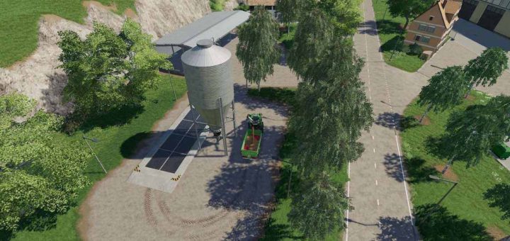 Мод Small Farm Silo Mod v1.0.0.0 Farming Simulator 19