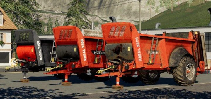 Мод прицеп Sodimac RAFAL 300 v1.0.0.0 Farming Simulator 19