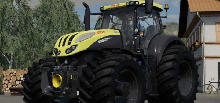 Мод трактор Steyr Terrus CVT v1.0.0.2 Farming Simulator 19