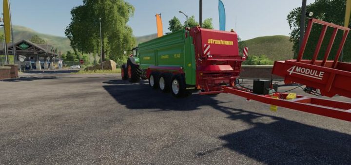 Мод прицеп Strautmann PS3401 v1.0.0.0 Farming Simulator 2019