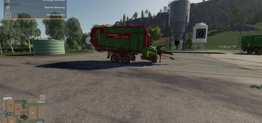 Мод прицеп Strautmann Zelon loader wagons v1.0 FS19