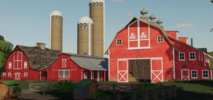 Мод карта Westbridge Hills v1.1 Farming Simualtor 19