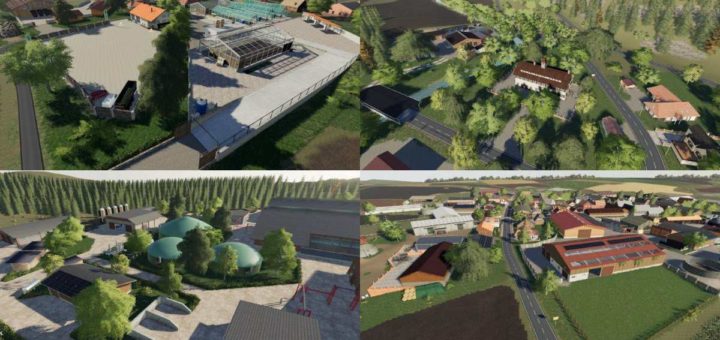 Мод карта HOPFACH BETA Farming Simulator 19