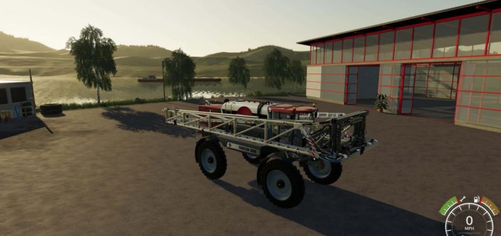 Мод опрыскиватель Hardi Rubicon 9000 v1.0 Farming Simulator 19