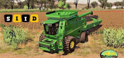 Мод комбайн JOHN DEERE STS 70 SERIES V1.0 Farming Simulator 19