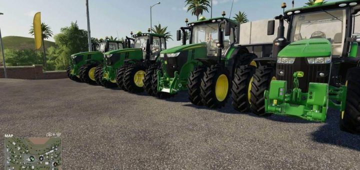 Мод ПАК John Deere Pack USA v1.0.0.2 Tractor FS19
