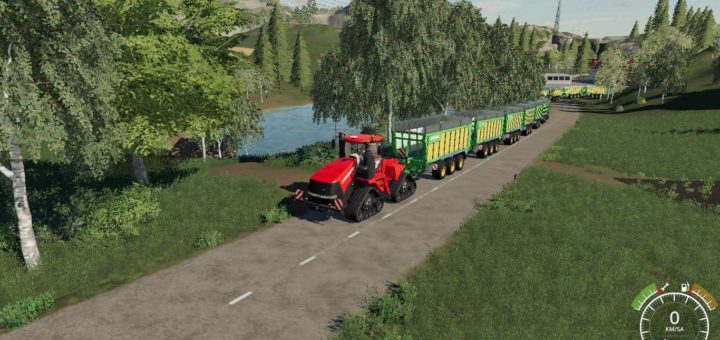 Мод прицеп Joskin drakkar8600 Hooked v1.0 Farming Simulator 19