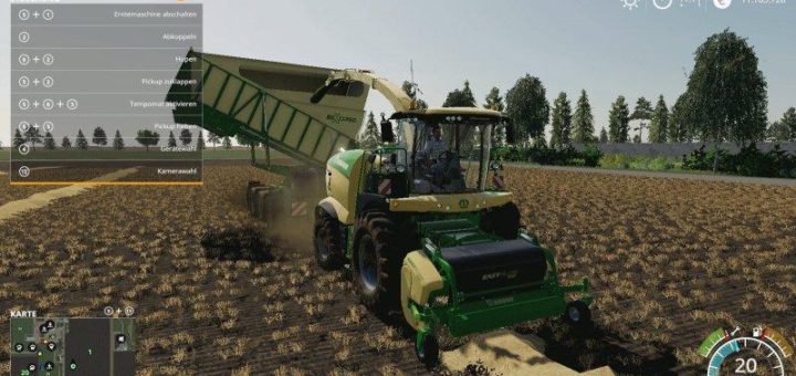 Мод подборщик KRONE EASY FLOW 300S V1.0.0.0 FS19