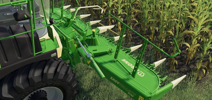 Мод жатка Krone EasyCollect 600 v1.0.0.0 Farming Simulator 2019