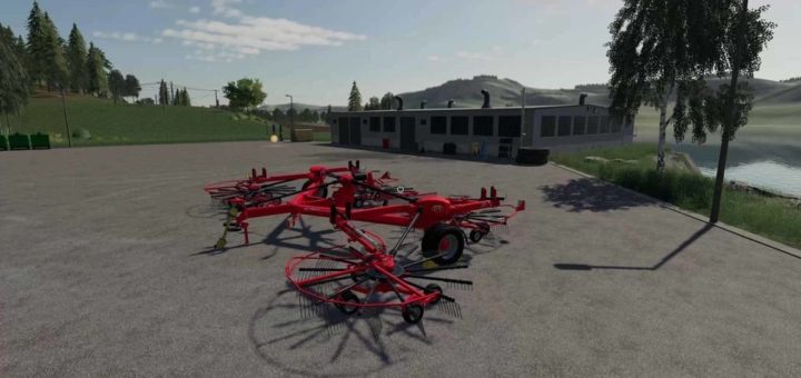 Мод Lely Hibiscus 1515 CD Prof V1.0.0.0 Farming Simulator 201