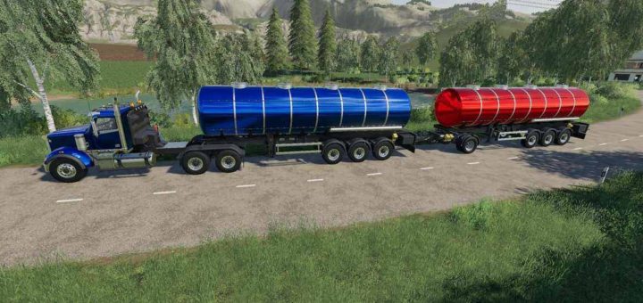 Мод прицеп Lizard MKS 32 Gamling Edition v1.0.0.0 FS19