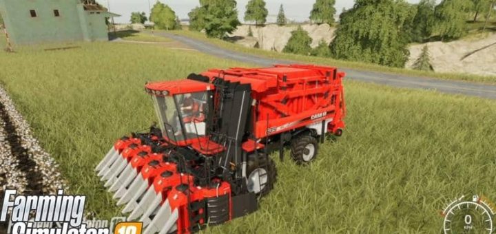 Мод комбайн Module Express 635 Revised v1.0 Combine FS19