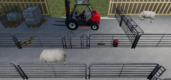 Мод овчарня Sheepfold v1.0 Farming Simulator 2019
