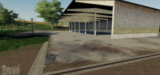 Мод навес Shelter v1.0.0.0 Farming Simulator 19