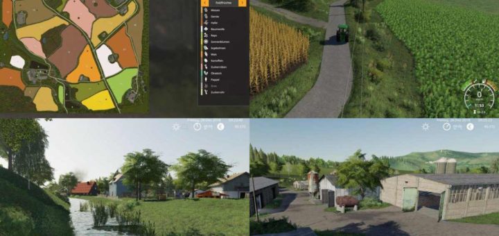 Мод карта THURINGER OBERLAND V1.3 BETA FS19