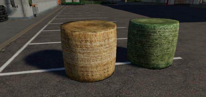 Текстуры тюков Texture a balle rondes v1.0 Farming Simulator 19