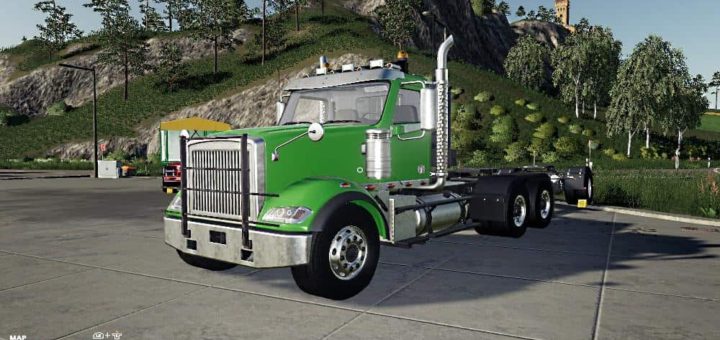 Мод тягач Warrior Tuined v1.0.0.0 Farming Simulator 19