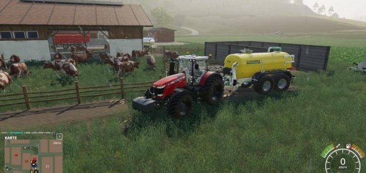 Мод цистерна ZUNHAMMER PE 18500 V1.0 Farming Simulator 19