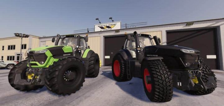 Мод трактор Deutz Driving Series 9 v1.0.0.1 Farming Simulator 19