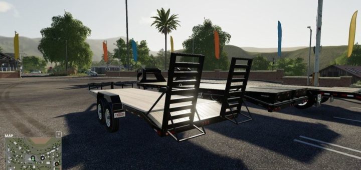 Мод ПАК 3 TRAILERS IN 1 PACK V1.0 Farming Simulator 19