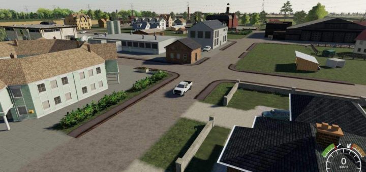 Мод карта NORDFRIESISCHE MARSCH MAP V1.0 BETA FS19