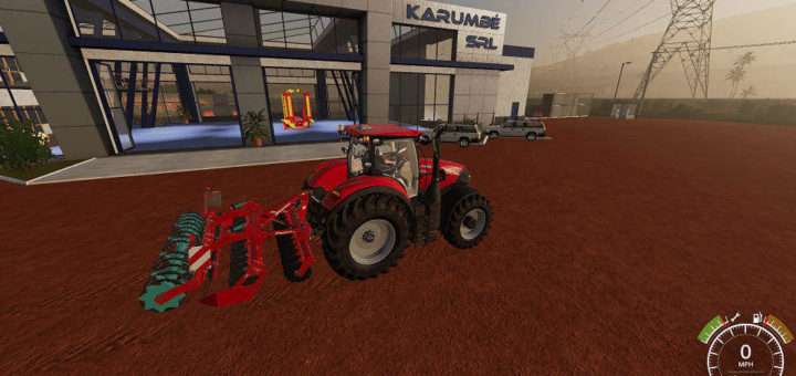 Мод культиватор KVERNELAND Qualidisc Roller 4000 FS19