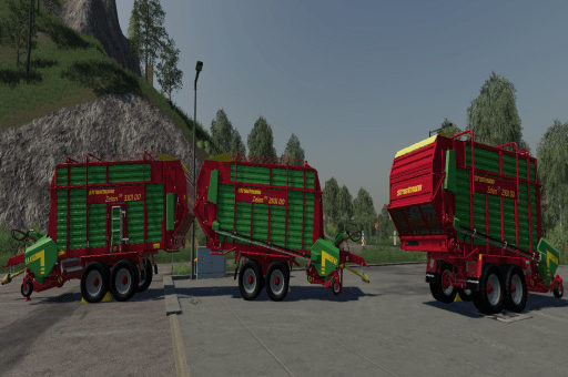 Мод ПАК Strautmann zelon cfs Pack 1.0.0 Farming Simulator 19