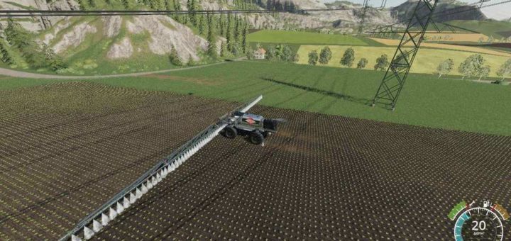 Мод опрыскиватели HARDI RUBICON 9000 VE V1.0 FS19