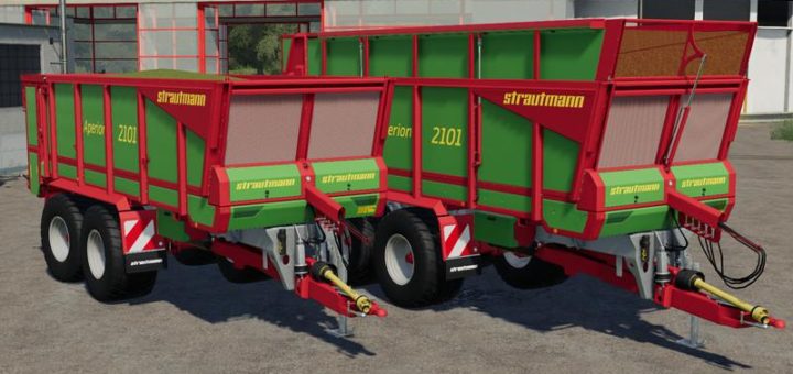 Мод прицеп STRAUTMANN APERION 2101 V2.0 FS19